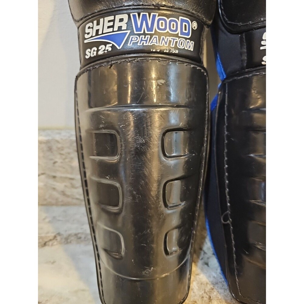 SHER-WOOD Phantom SG 25 Unisex Hockey Shin Pads - Picture 6 of 10